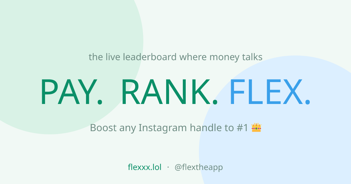 flexxx.lol Open Graph preview